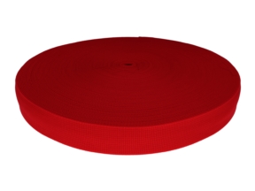 Rypsová stuha 30 mm červená (171)