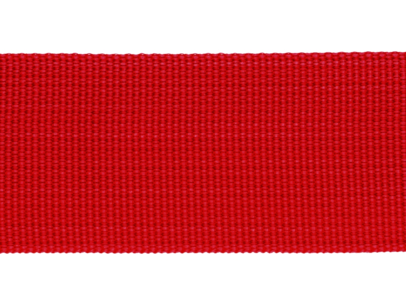 Taśma nośna rypsowa 40 mm (171) czerwona
