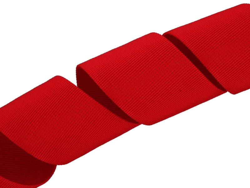 Grosgrain Webbing 50 mm (171) red