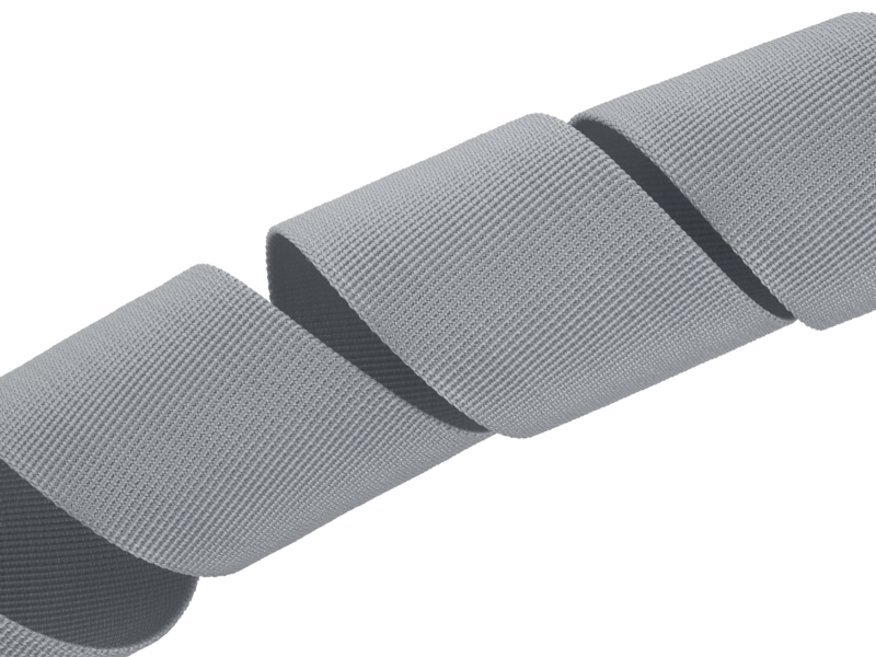 Rips-Trageband 50 mm (134) Grau