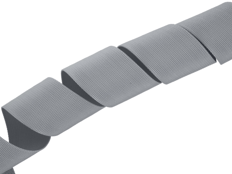 Rips-Trageband 50 mm (134) Grau