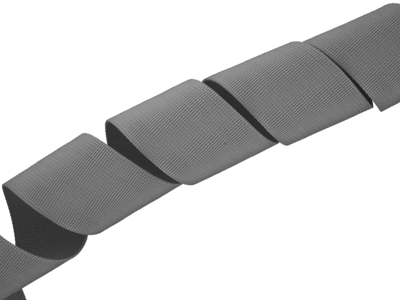 Rips-Trageband 50 mm (860) Grau
