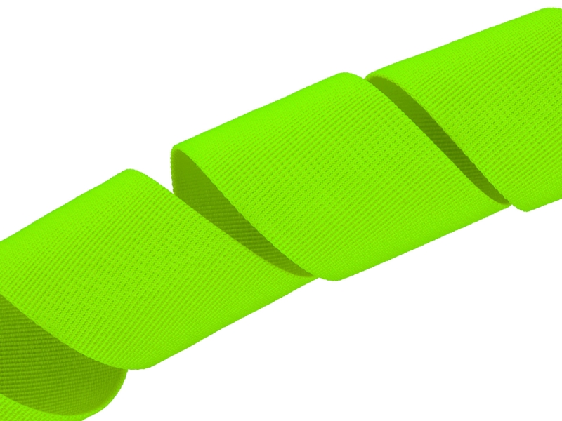 Grosgrain Webbing 50 mm (1003) neon lime