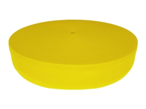 Grosgrain ribbon 50 mm yellow (504)