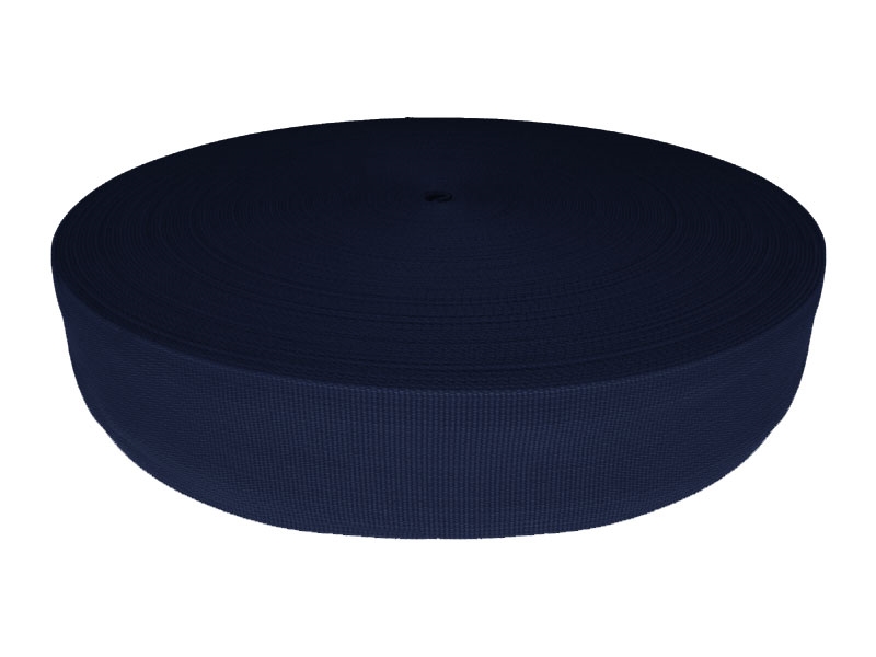 Grosgrain Webbing 50 mm (117) navy blue