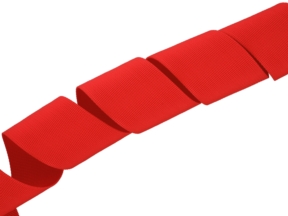 50 mm světle červená rypsová stuha (524)