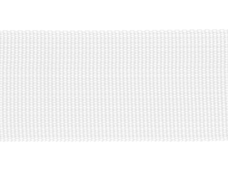 Ripsový nosný popruh 40 mm (501) bílá