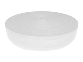 50 mm rypsová stuha bílá (501)