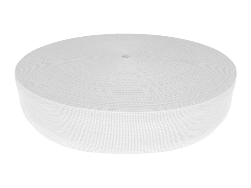 Grosgrain Webbing 50 mm (501) white