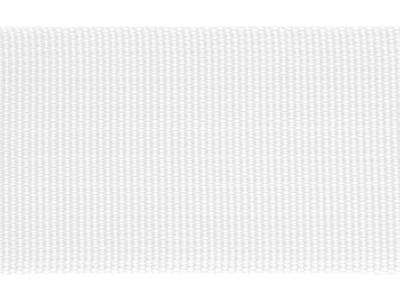 Лента гросгрейн 50 мм белая (501)