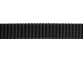 Grosgrain ribbon 15 mm black (580)