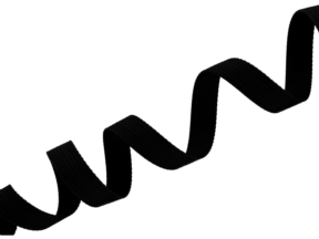 Grosgrain-Band 15 mm schwarz (580)