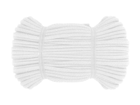 Baumwollkordel 8 MM weiß (0003)