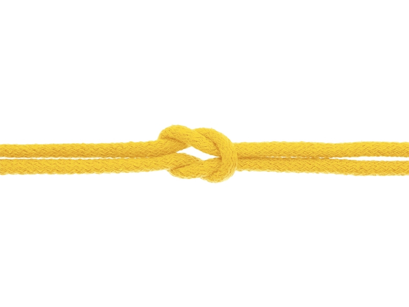 Sznurek bawełniany 8 MM jasnożółty (1605)