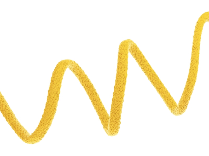 COTTON TWINE 1605 LIGHT YELLOW 8 MM 50 MB