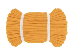 Sznurek bawełniany 8 MM żółty (1606)
