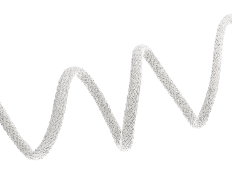 COTTON TWINE 1607 GREY 8 MM 50 MB