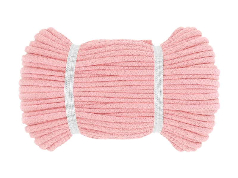 COTTON TWINE 1611  LIGHT PINK  8 MM 50 MB