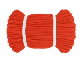 Bavlněná šňůra 8 MM oranžová (1612)