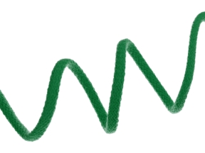 Cotton cord 8 MM green (1615)