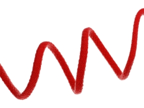 Cotton cord 8 MM red (1621)