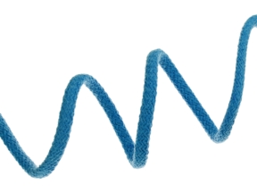 Cotton cord 8 MM dark blue(1624)