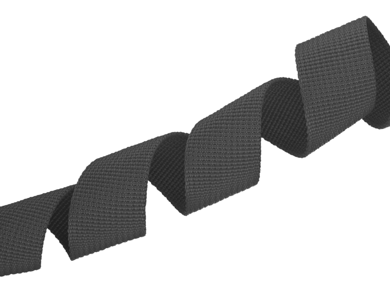 WEBBING TAPE P10 25 MM ANTHRACITE 916 PES  