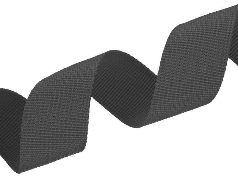 WEBBING TAPE P10 38 MM ANTHRACITE 916 PES