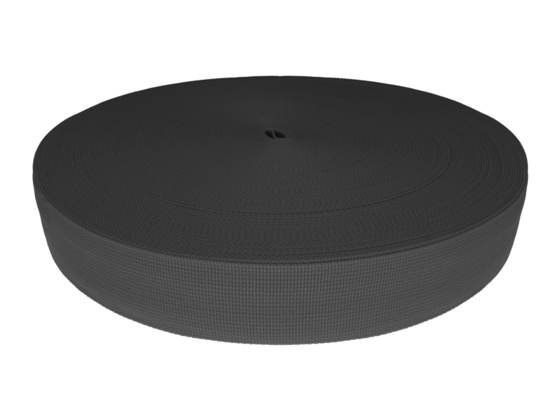 WEBBING TAPE P10 38 MM ANTHRACITE 916 PES