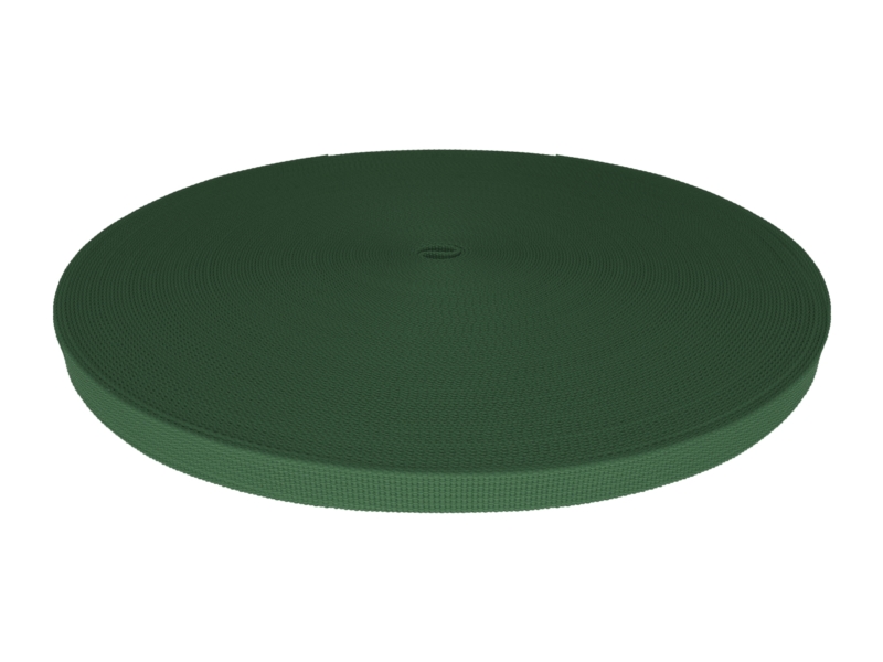 WEBBING TAPE P10 10 MM DARK GREEN 153 PES  