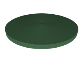 Polyester backing strip P10 20 mm dark green