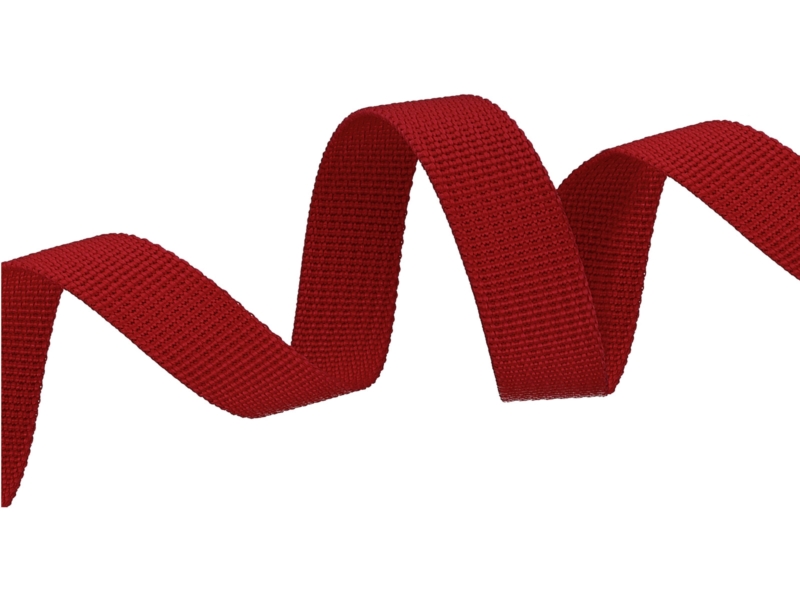 WEBBING TAPE P10 10 MM MAROON 059 PES  