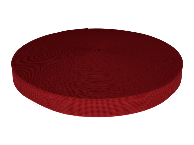 TRAGBAND P10 25 MM ROTWEIN 059 PES  