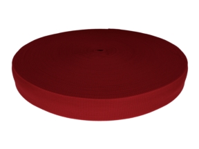 Polyesterový podkladový pásek P10 30 mm bordó