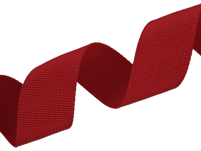 WEBBING TAPE P10 38 MM MAROON 059 PES