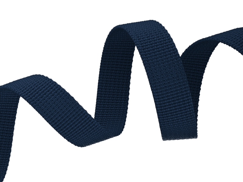 TRAGBAND P10 15 MM DUNKELBLAU 058 PES 