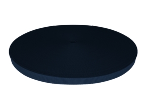 Polyester backing strip P10 15 mm navy blue