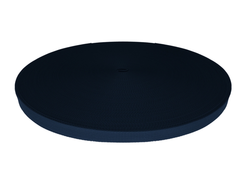 WEBBING TAPE P10 15 MM NAVY BLUE 058 PES 