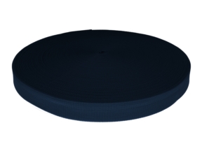 Polyester-Trägerstreifen P10 25 mm navy blau