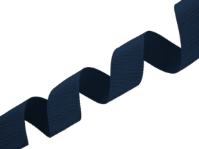 Polyester backing strip P10 38 mm navy blue