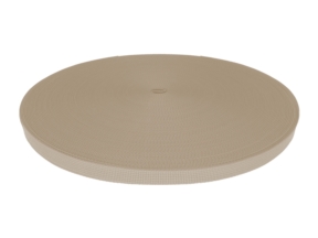 Polyester-Trägerstreifen P10 15 mm beige