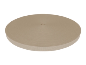 Polyester-Trägerstreifen P10 20 mm beige