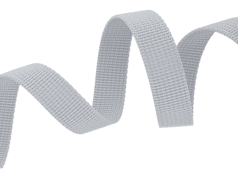 WEBBING TAPE P10 15 MM LIGHT GREY 336 PES 