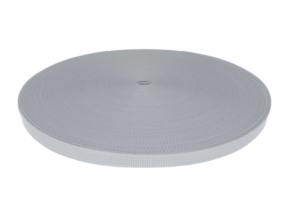 Polyester-Trägerstreifen P10 15 mm hellgrau