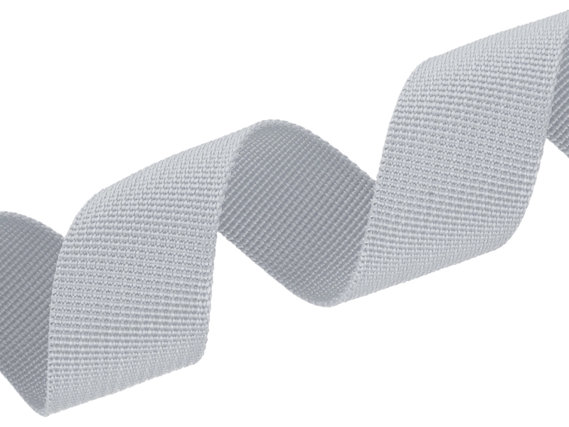 WEBBING TAPE P10 38 MM LIGHT GREY 336 PES