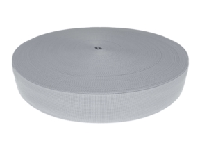 Polyester backing strip P10 38 mm light grey