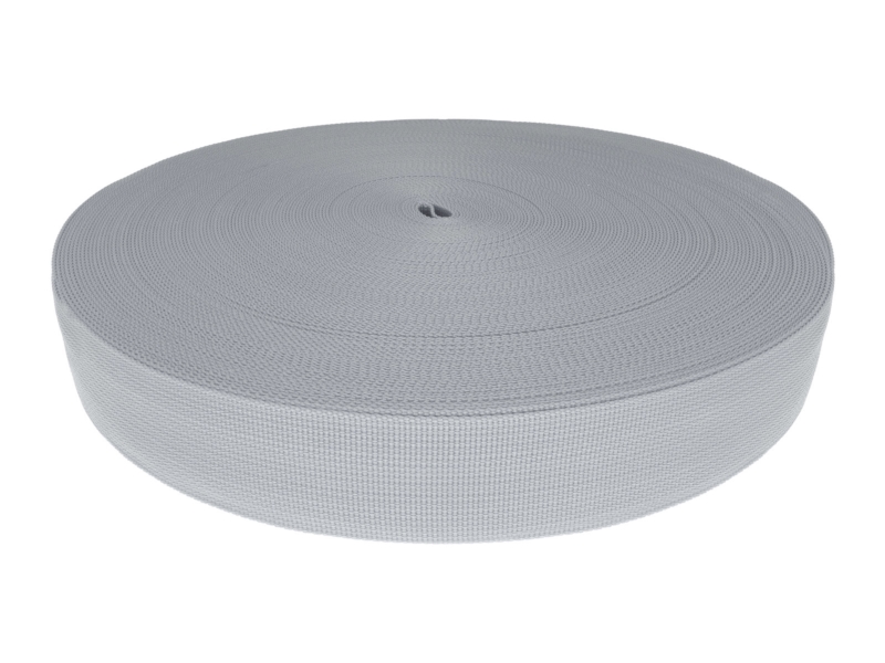 WEBBING TAPE P10 38 MM LIGHT GREY 336 PES