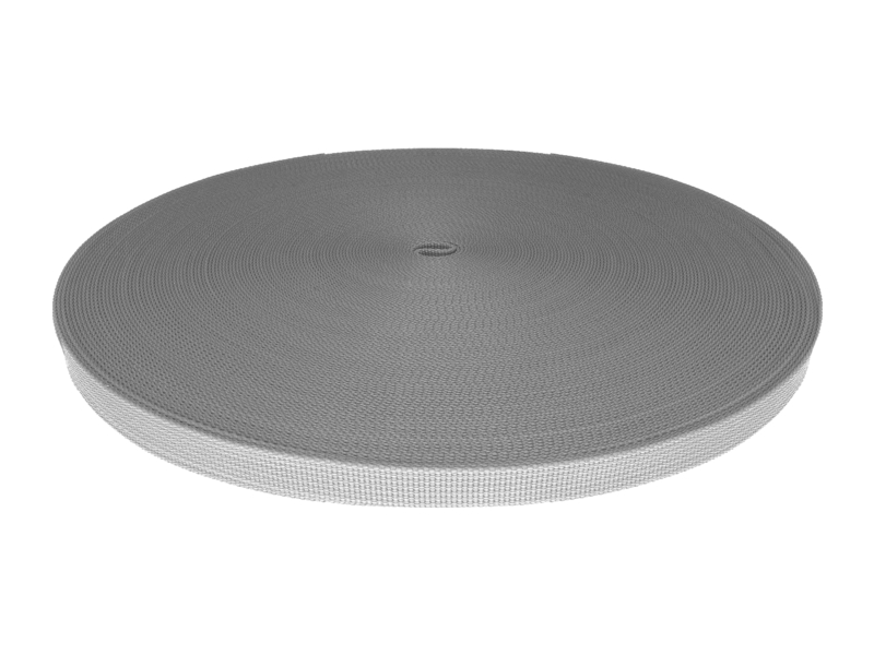 WEBBING TAPE P10 15 MM 134 GREY PES 