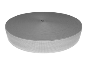 Polyester-Trägerstreifen P10 38 mm grau