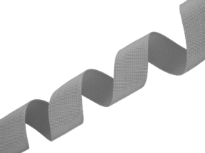 Polyester-Trägerstreifen P10 38 mm grau